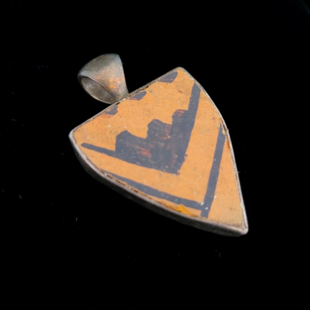 Vintage Handpainted Starborn Pendant